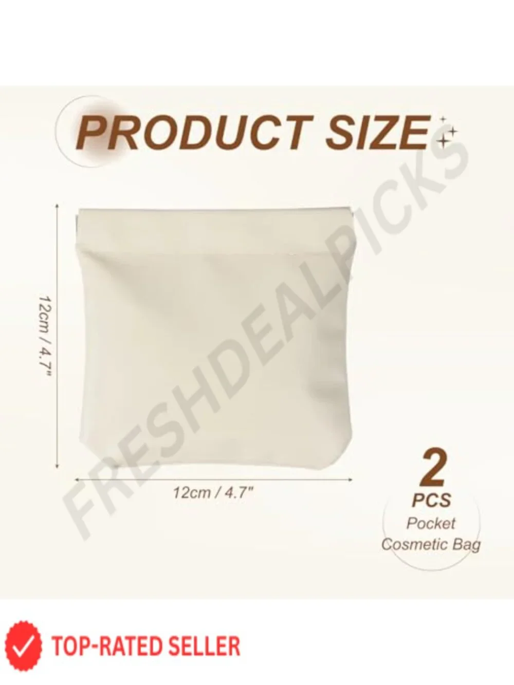 Squeeze Coin Purse Pouch Mini Leather Change Purse Self Closing Makeup Bag